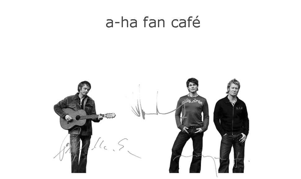 a-ha fan cafe