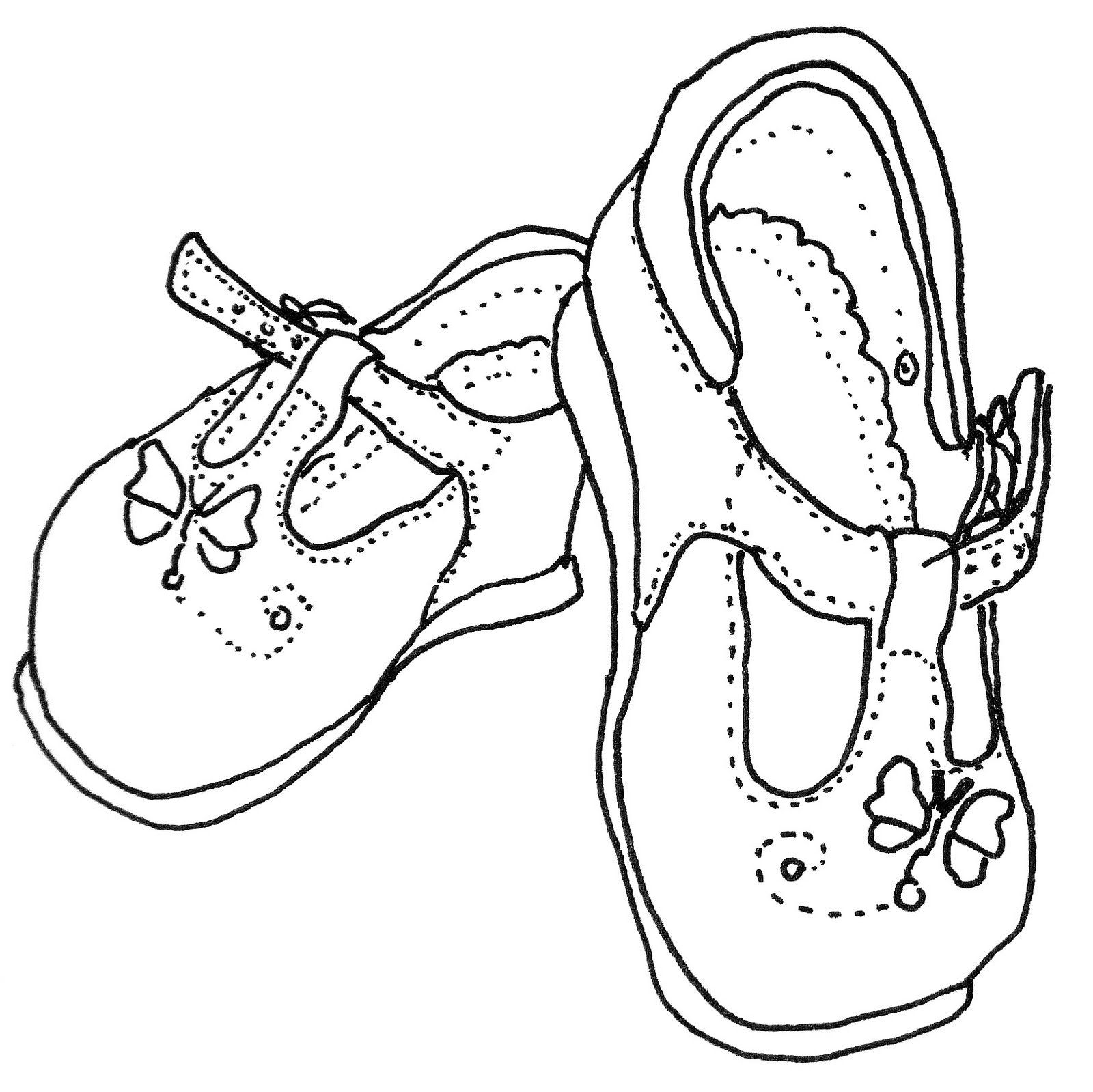 Line Drawing Shoes : Dan s drawing
