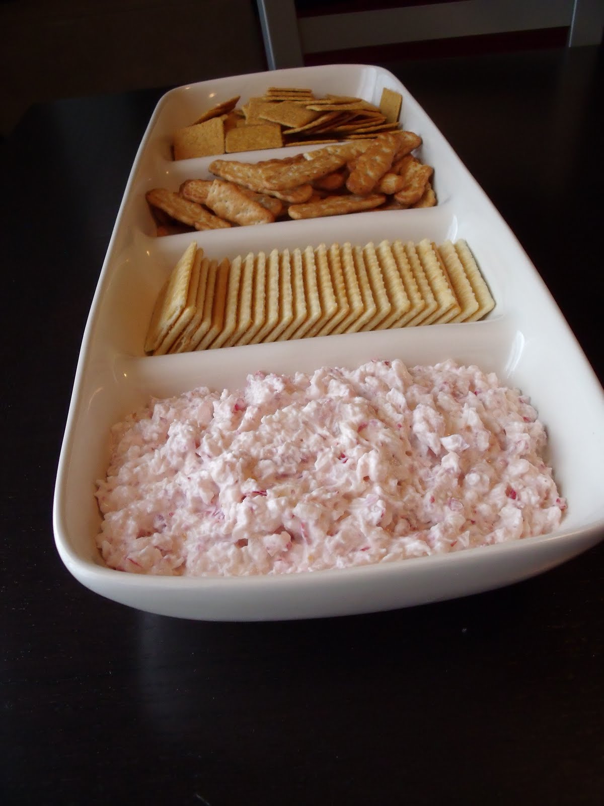 Red Recipe & Idea Box RADISH DIP