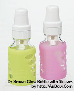dr brown glass with sleeves