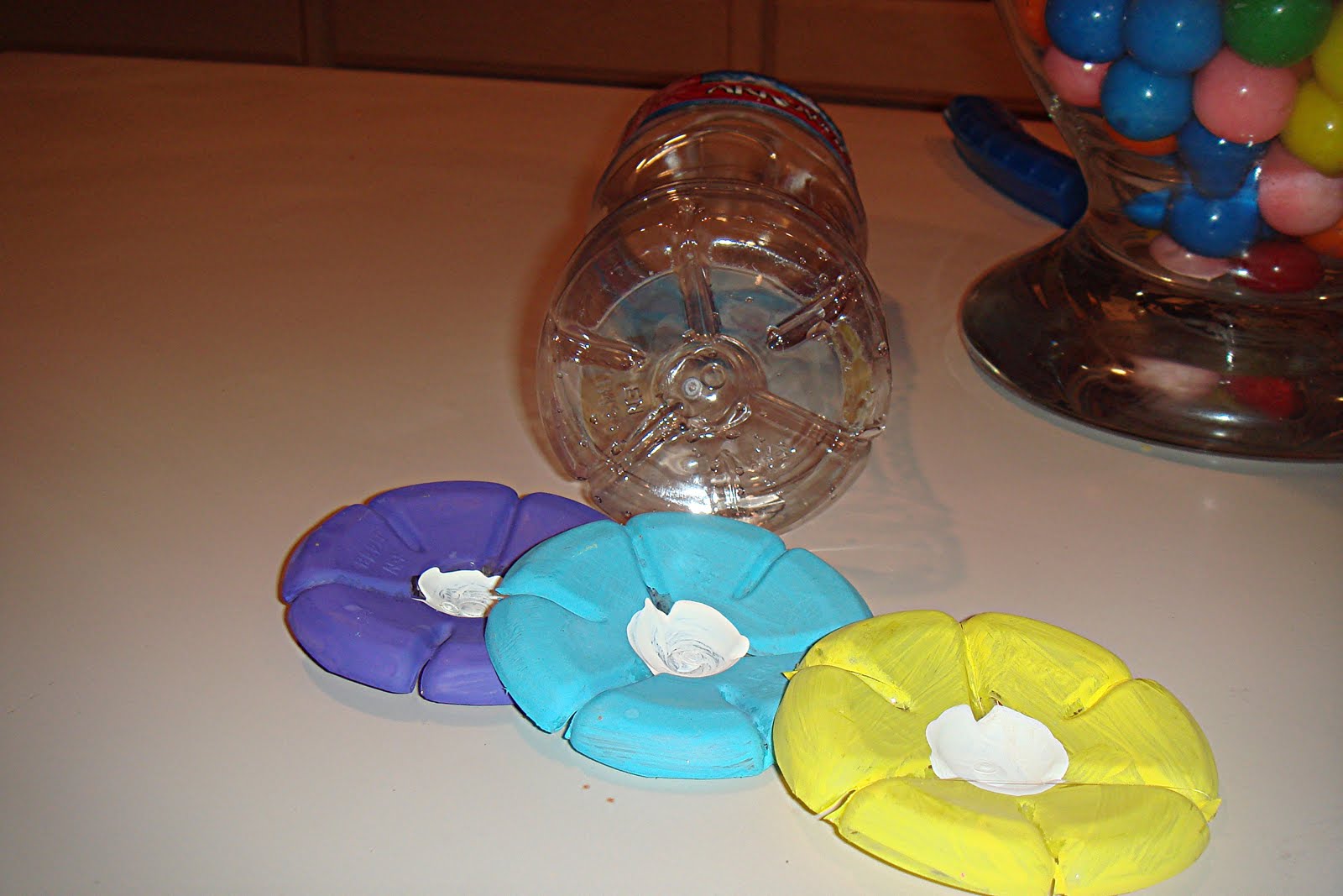 I Like That Water bottle wreath tutorial