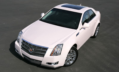 PinkCadillacCTS06 GM Auctions “Pink” Cadillac CTS Autographed by Aretha Franklin Photos
