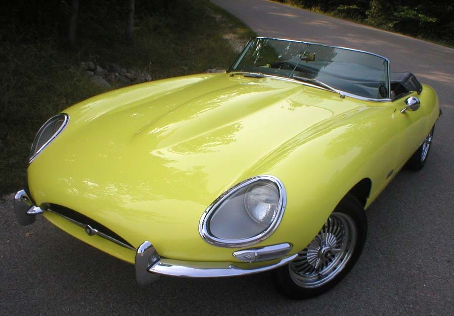 Jaguar EType Convertible Replica Based On Mazda RX7