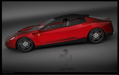 Ferrari Four-Door Coupe Study