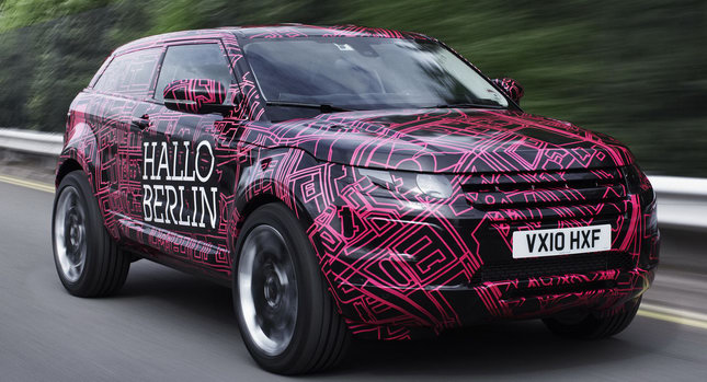 Still not convinced that Land Rover is marketing the new Evoque click here