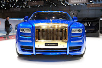 Mansory RR Ghost Gold Edition 2 New Mansory Rolls Royce Ghost Skips on the Gold Flakes
