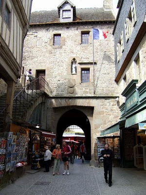 centre of Mont Saint-Michel