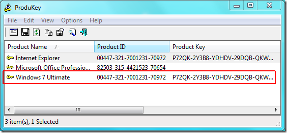 Windows 7 Ultimate 64 Bit Genuine Serial Key