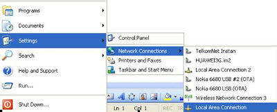 Setting Network Connections