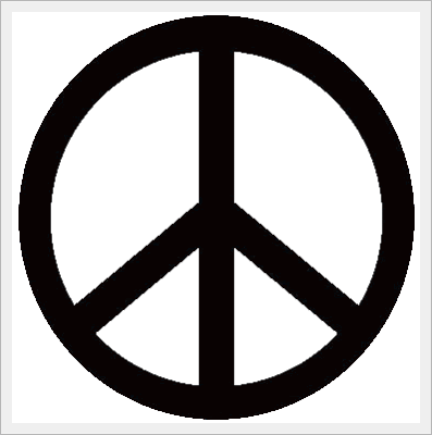 simbolo de paz y amor. simbolo da paz e amor