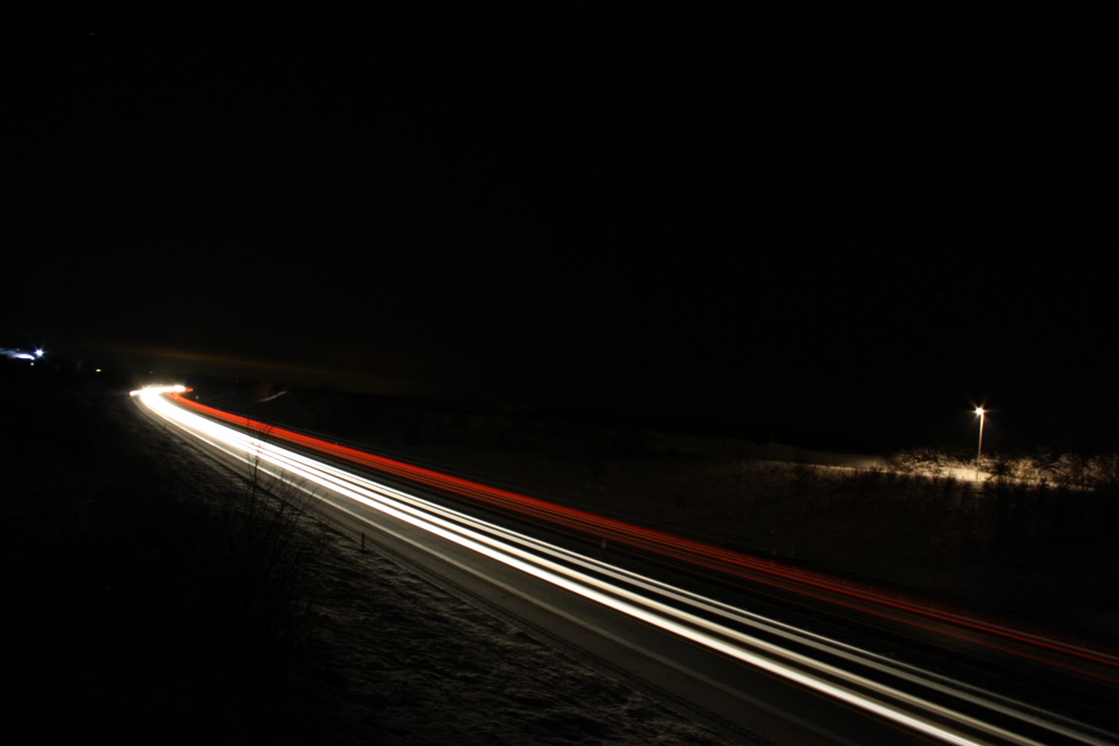 Kasper Kjær Photography First attempts Car light trails