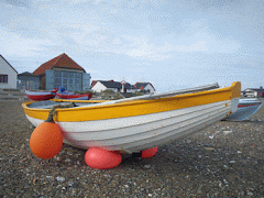 Yellow boat