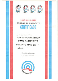 CERTIFICADO DE RADIO OYENTE