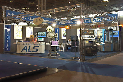 ALS stand at the PPMA show