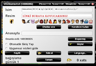 xat değişken avatar-xat hareketli avatar