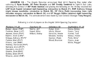 Angels Baseball 50th
