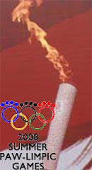 Paw-Limpic flame