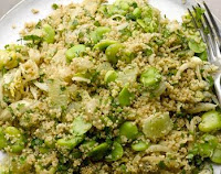 Fennel & Quinoa Salad with Herbs Vegetarian food recipe: Fennel & Quinoa Salad with Herbs - Yotam Ottolenghi