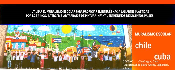 Muralismo Escolar CHILE-CUBA