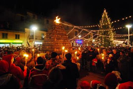 "LE FIACCOLE" ASPETTANDO IL NATALE - 24 Dicembre, ABBADIA SAN SALVATORE