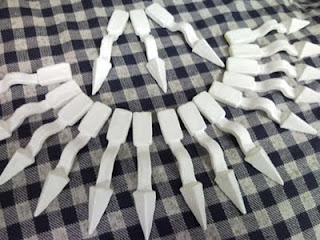 修補成品是美美的白色的呢 (轉圈)