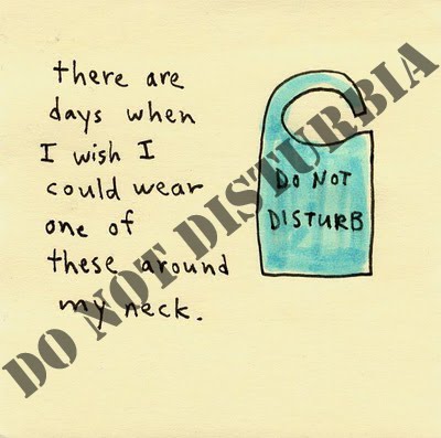 Do not DISTURBIA