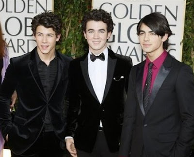 Jonas Brothers en Globos de Oro