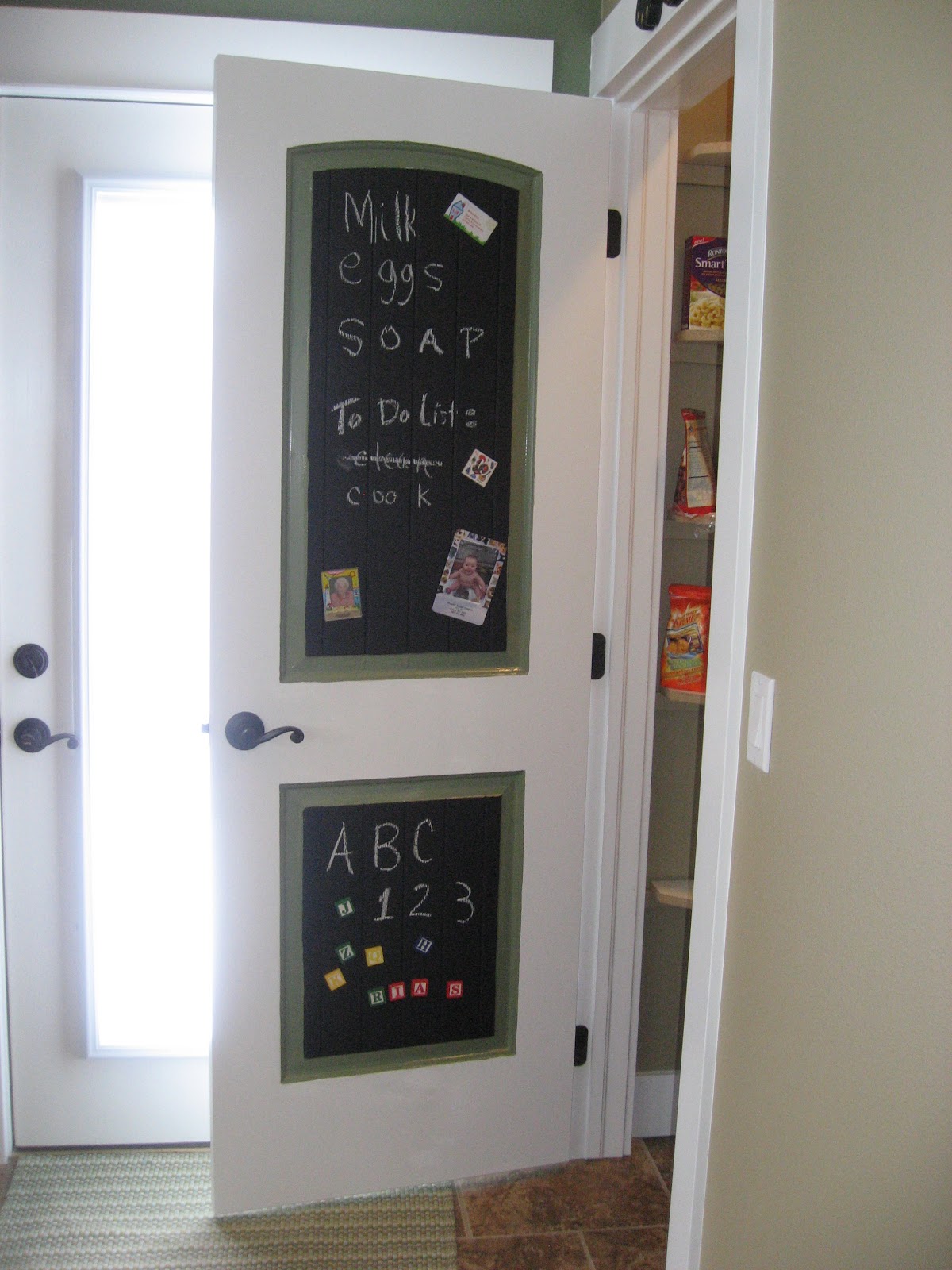 Girl in Air BLOG Chalkboard Pantry Door