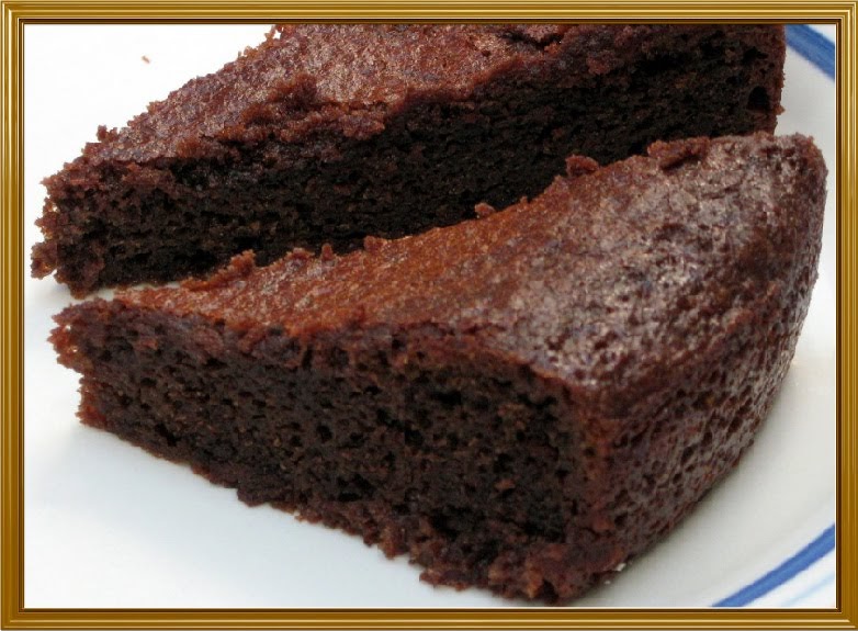 Simple Vegetarian Recipes: Eggless Chocolate cake with ...