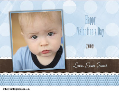 Valentine Photo Card - can be made into a Valentine Photo Birthday Invitation