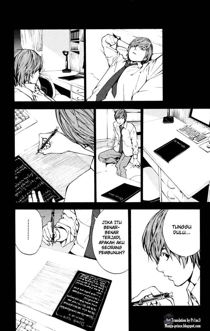 Baca Manga, Baca Komik, Death Note Chapter 1, Death Note 1 Bahasa Indonesia, Death Note 1 Online, Death Note 1 Indo