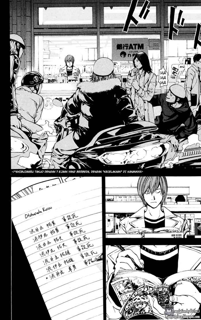 Baca Manga, Baca Komik, Death Note Chapter 1, Death Note 1 Bahasa Indonesia, Death Note 1 Online, Death Note 1 Indo