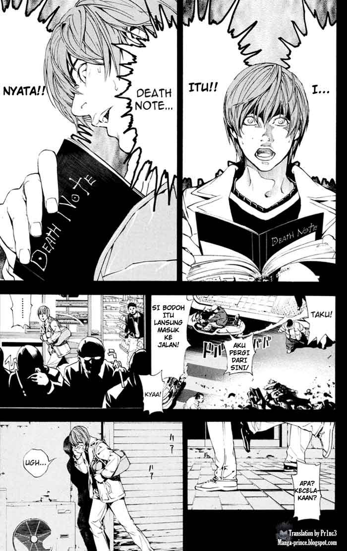Baca Manga, Baca Komik, Death Note Chapter 1, Death Note 1 Bahasa Indonesia, Death Note 1 Online, Death Note 1 Indo