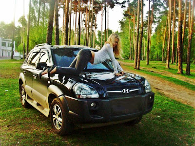 Russian Girl on Cute Russian Girl And Their Car Seen On Coolpicturegallery Blogspot