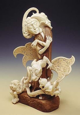 mammoth Tusk Art