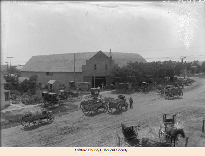 Grace and Glory Looking Back to St. John, Stafford, Kansas