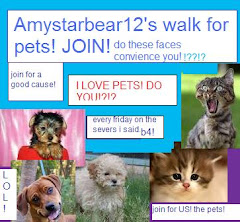 Amystarbear12's walk for PETS!