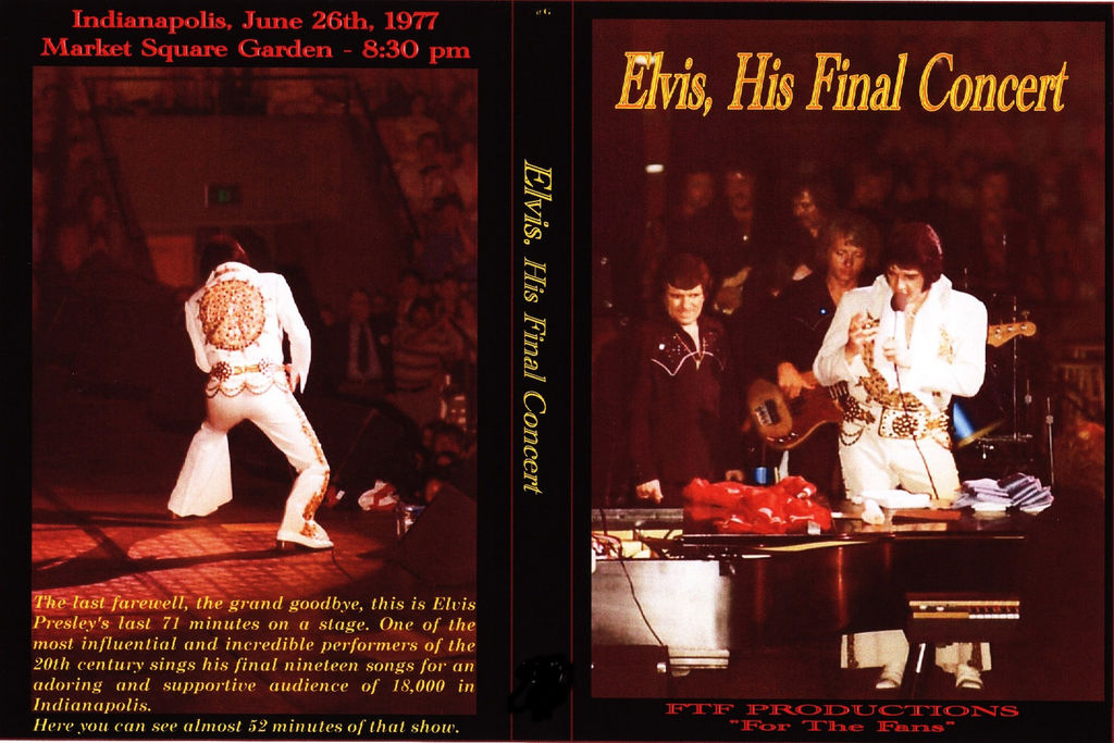 Con Alma de Blues Elvis Presley Last Concert June 1977 DVDIP