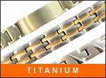 Gelang Titanium Gold