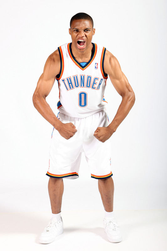 Russell Westbrook is a point russell westbrook thunder wallpaper. Russell Westbrook is a point