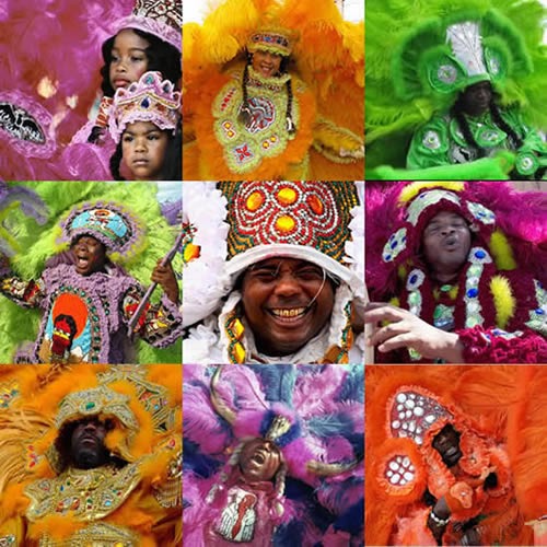 mardi gras indians history