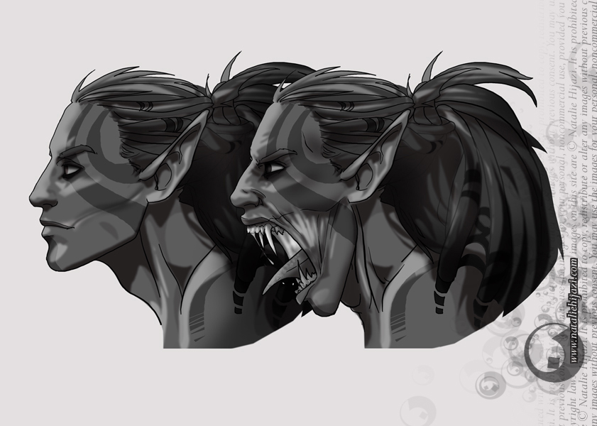 naga anatomy