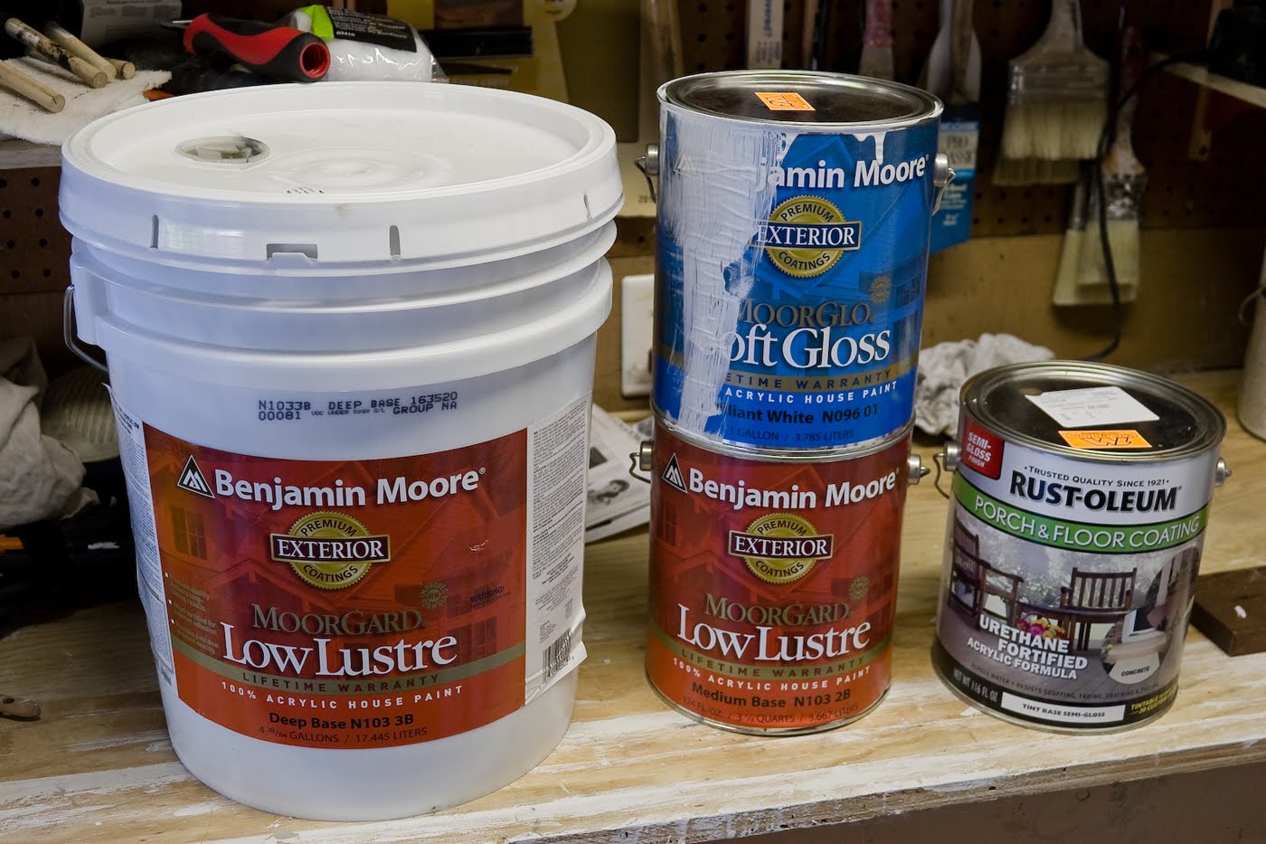 How Much Is A 5 Gallon Bucket Of Paint From Benjamin Moore at James