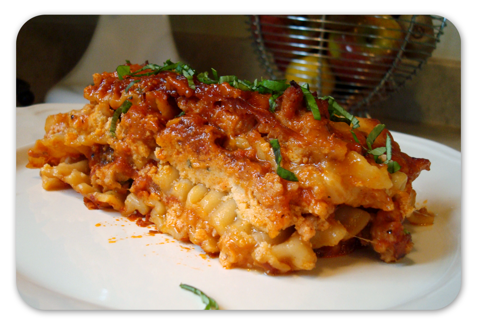 Rookie Cookie Lasagna with Sausage and Bacon