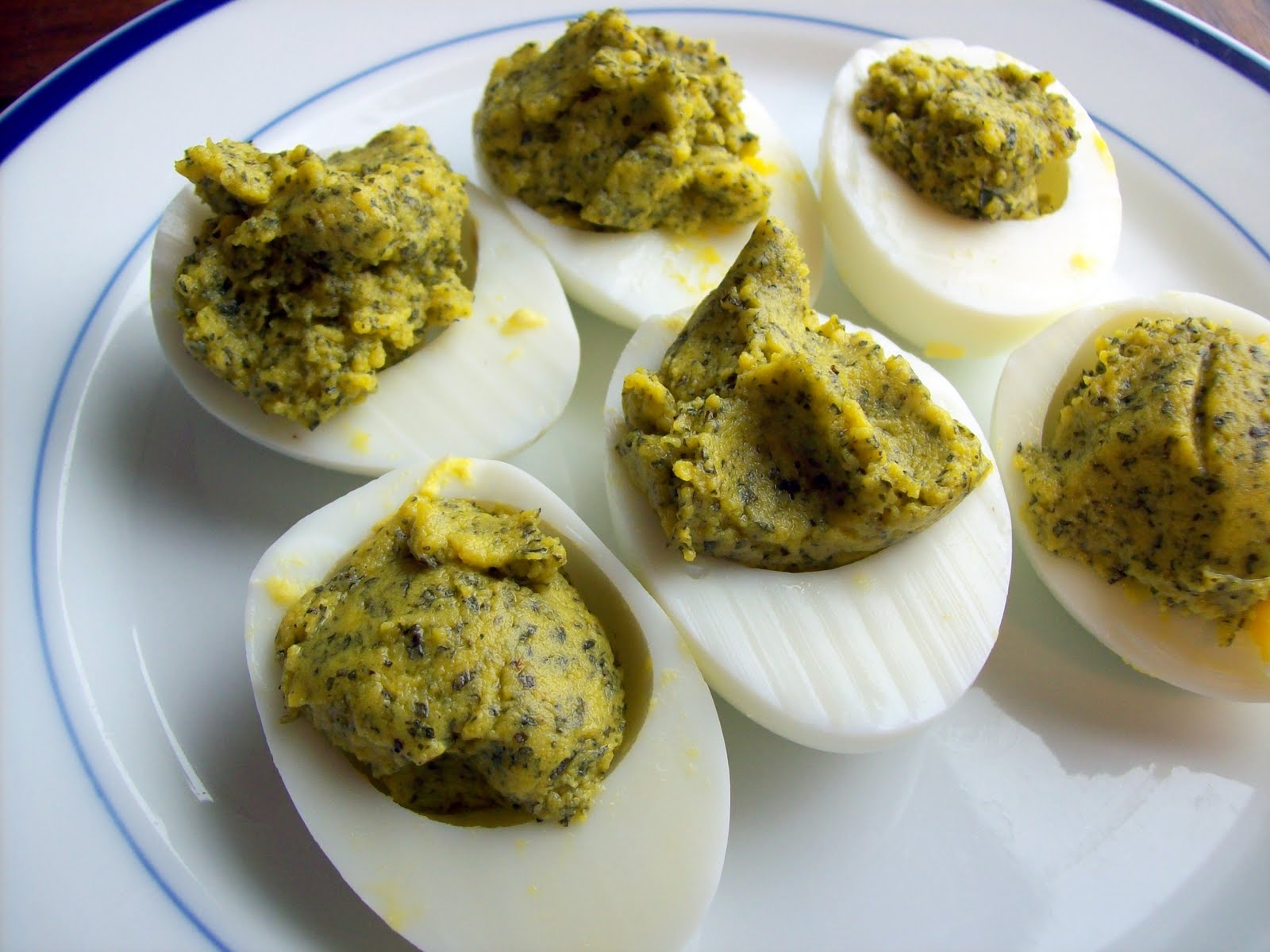 Basil 'Angeled' Eggs Health, Home, & Happiness