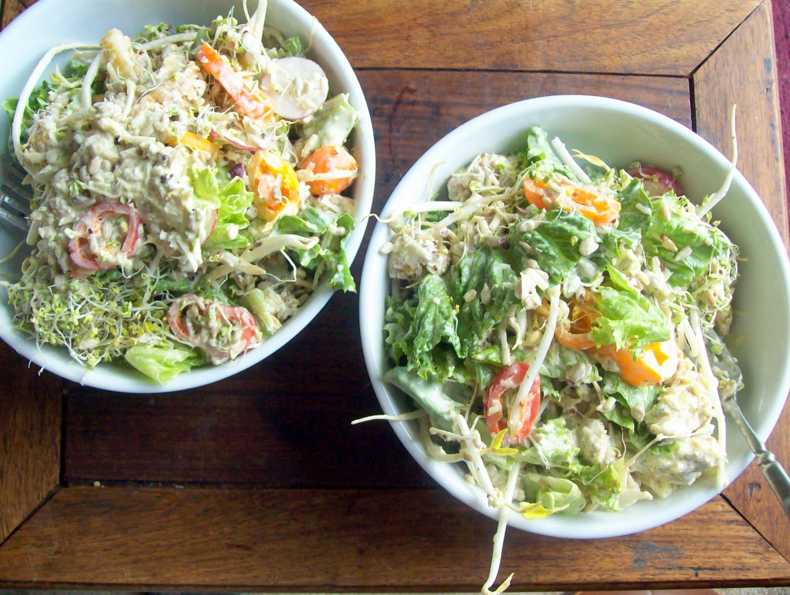 Fancy Salad with Homemade Ranch Health, Home, & Happiness