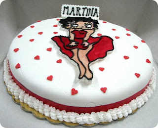 Snooky doodle Cakes: Betty Boop cake