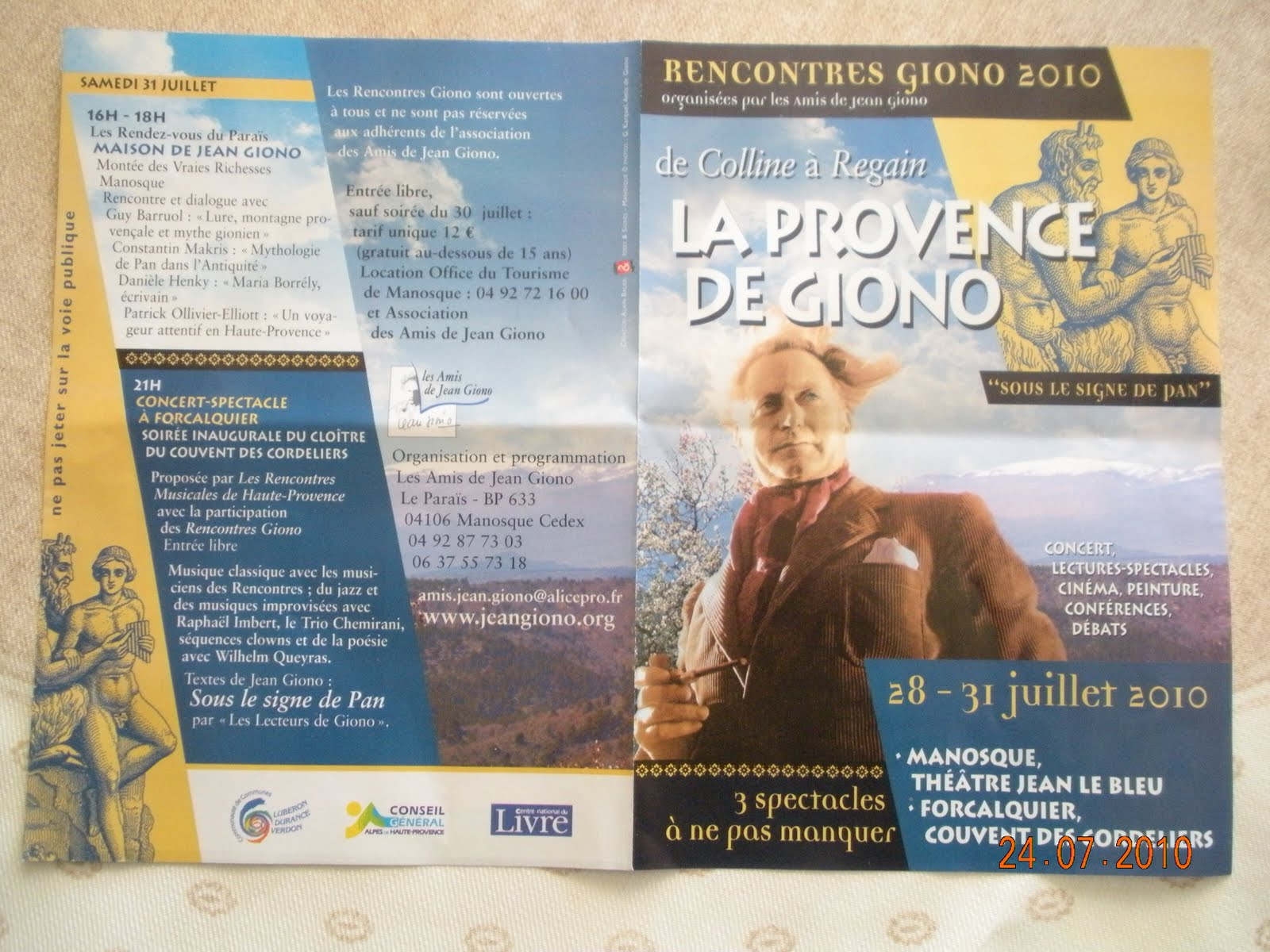 rencontres littéraires manosque