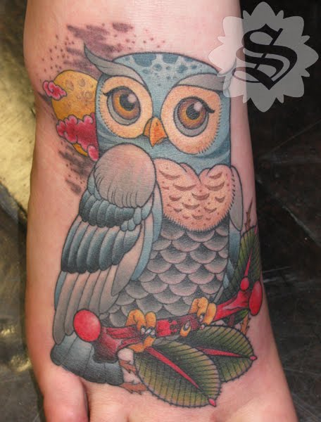Magic Owl Tattoo