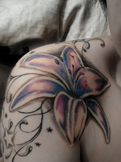 lily tattoo